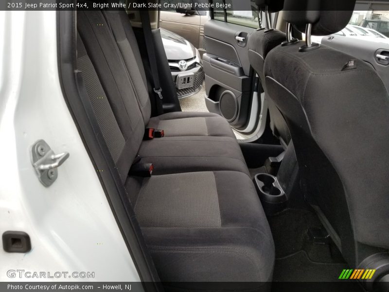 Bright White / Dark Slate Gray/Light Pebble Beige 2015 Jeep Patriot Sport 4x4