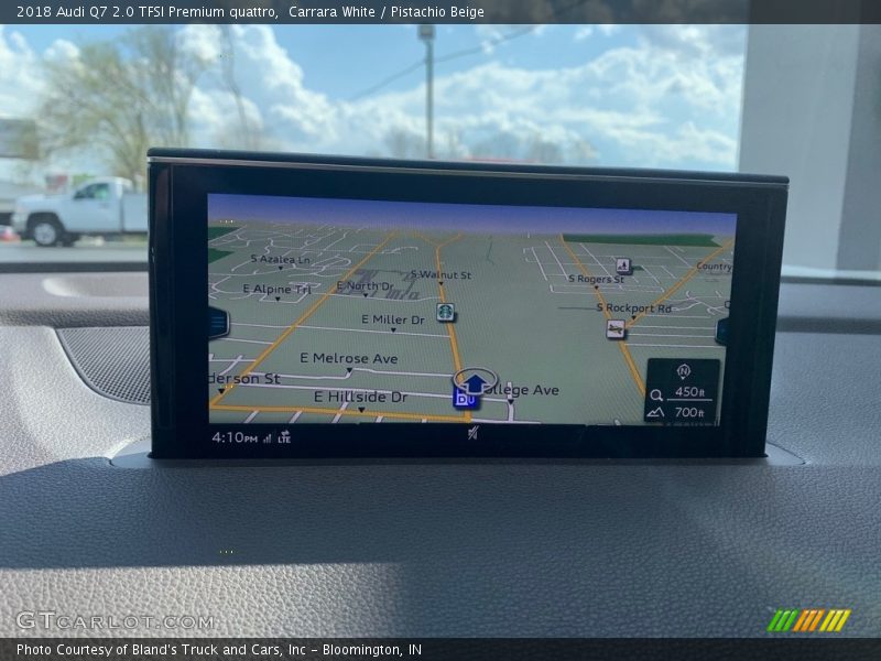 Carrara White / Pistachio Beige 2018 Audi Q7 2.0 TFSI Premium quattro