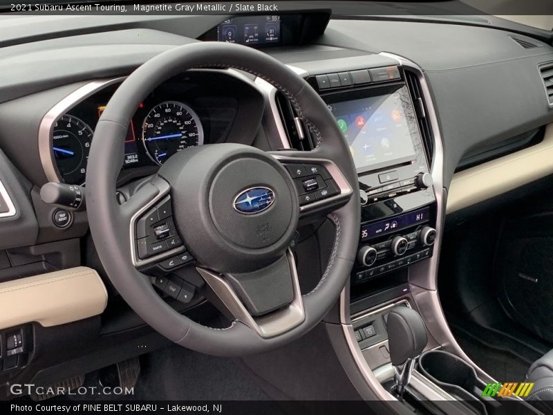 Magnetite Gray Metallic / Slate Black 2021 Subaru Ascent Touring