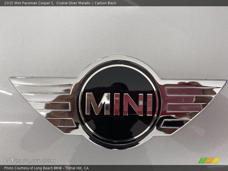 Crystal Silver Metallic / Carbon Black 2015 Mini Paceman Cooper S