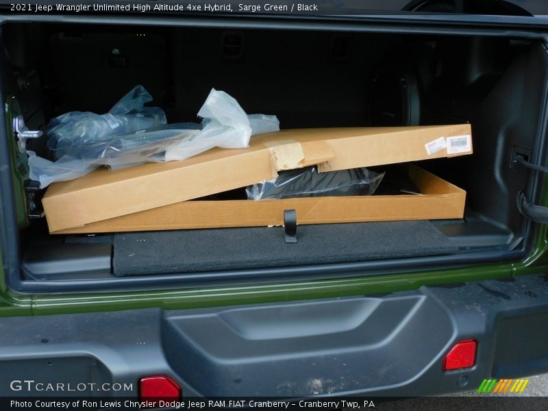 Sarge Green / Black 2021 Jeep Wrangler Unlimited High Altitude 4xe Hybrid