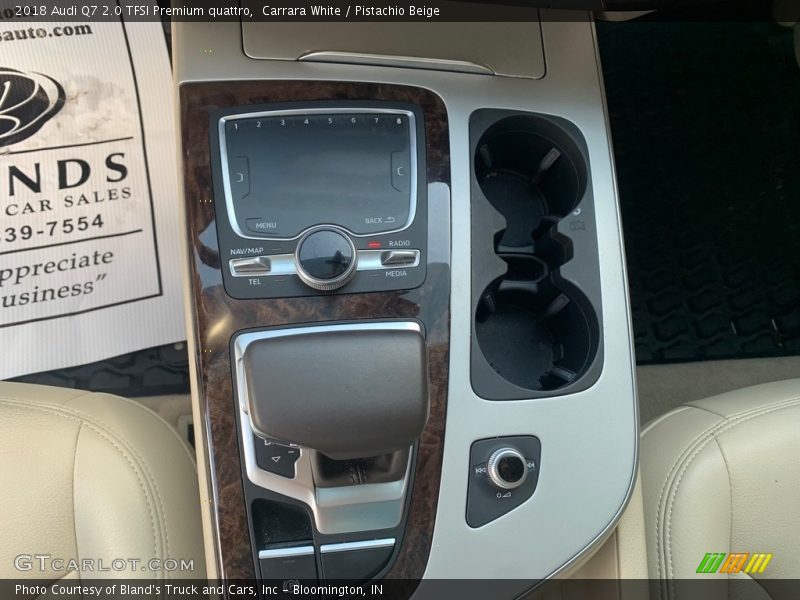 Carrara White / Pistachio Beige 2018 Audi Q7 2.0 TFSI Premium quattro