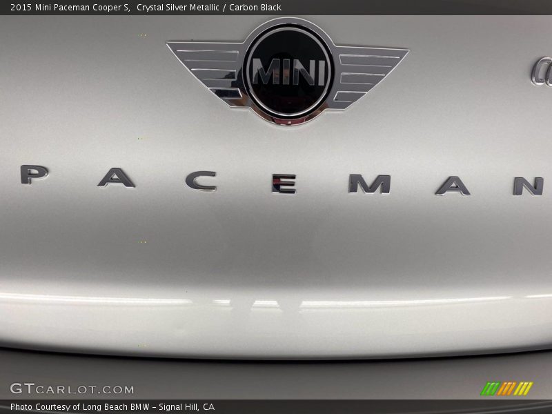 Crystal Silver Metallic / Carbon Black 2015 Mini Paceman Cooper S