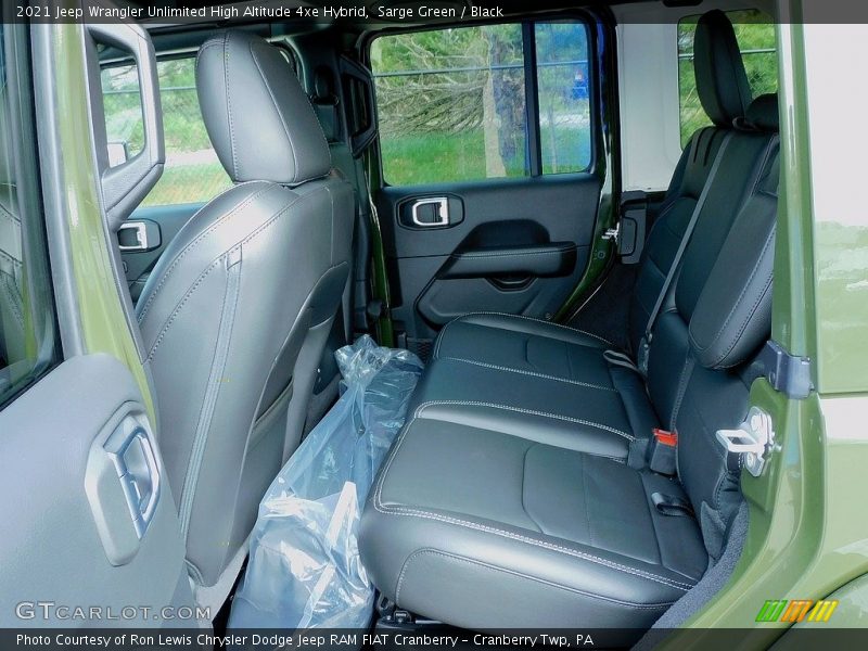 Sarge Green / Black 2021 Jeep Wrangler Unlimited High Altitude 4xe Hybrid