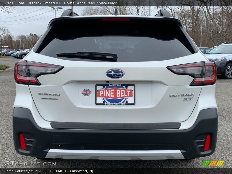 Crystal White Pearl / Slate Black 2021 Subaru Outback Limited XT