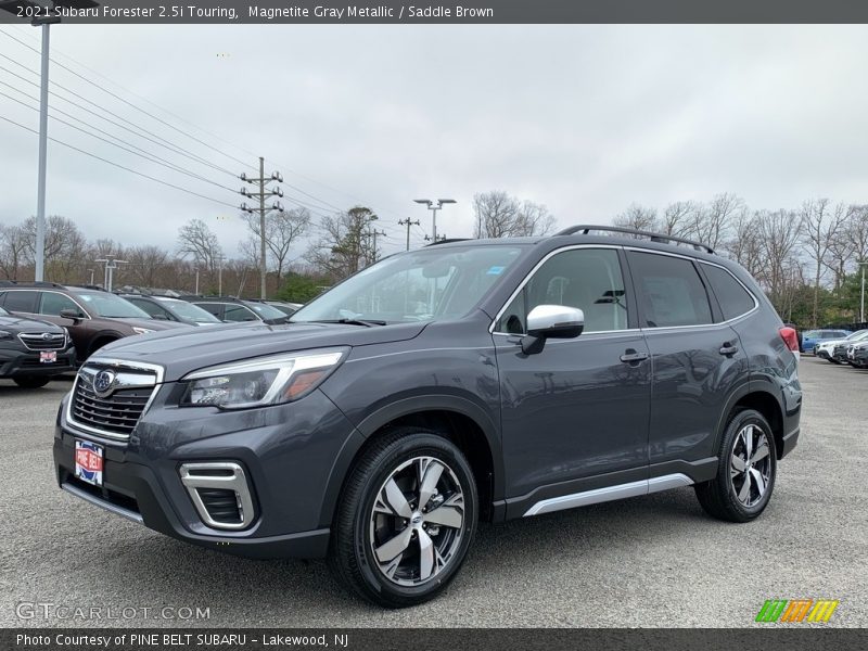 Magnetite Gray Metallic / Saddle Brown 2021 Subaru Forester 2.5i Touring