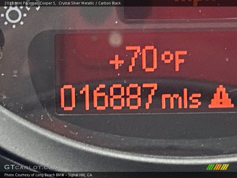 Crystal Silver Metallic / Carbon Black 2015 Mini Paceman Cooper S