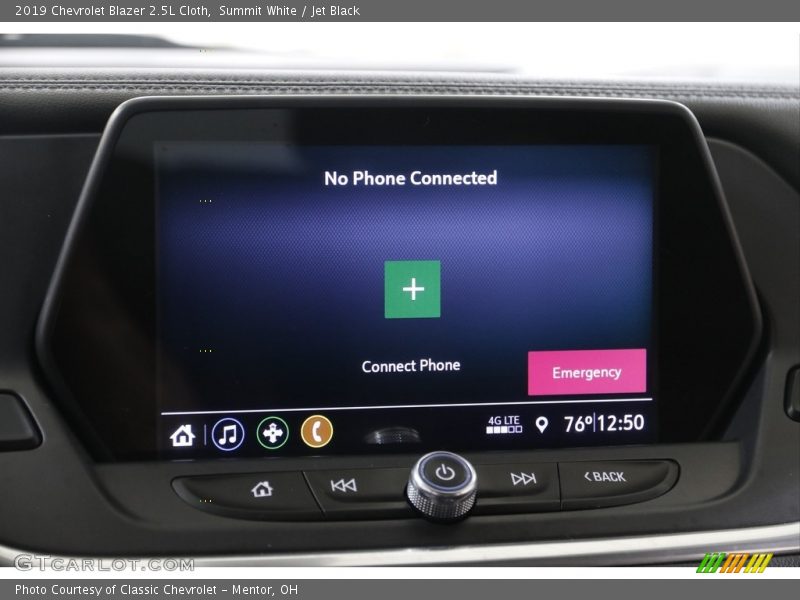 Summit White / Jet Black 2019 Chevrolet Blazer 2.5L Cloth