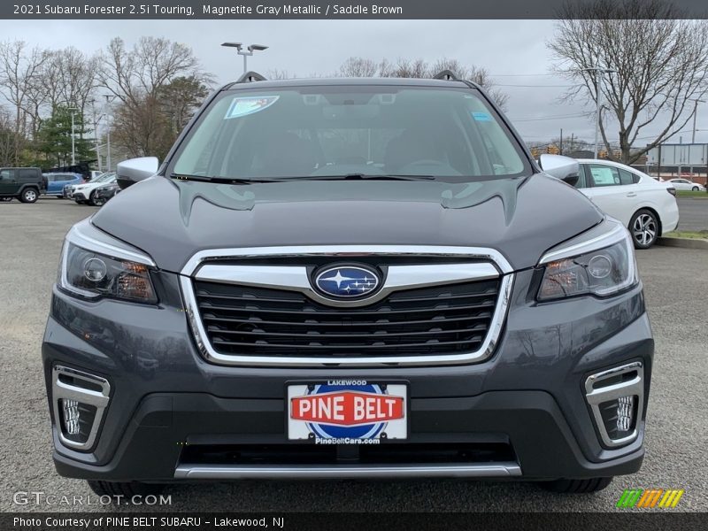 Magnetite Gray Metallic / Saddle Brown 2021 Subaru Forester 2.5i Touring
