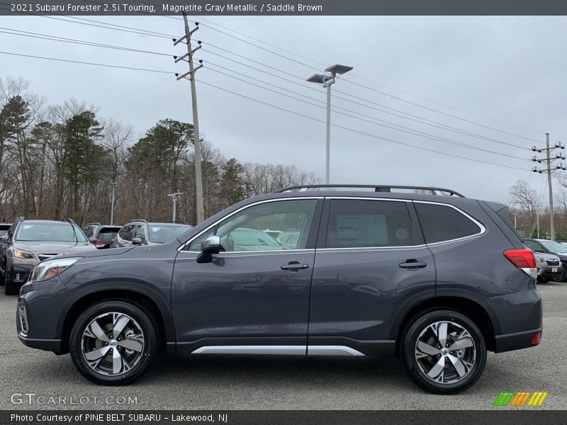 Magnetite Gray Metallic / Saddle Brown 2021 Subaru Forester 2.5i Touring