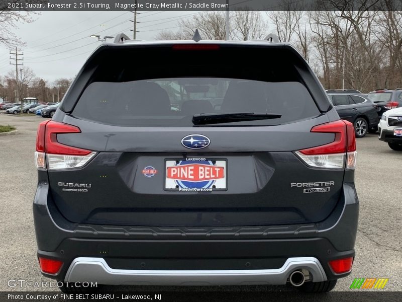 Magnetite Gray Metallic / Saddle Brown 2021 Subaru Forester 2.5i Touring