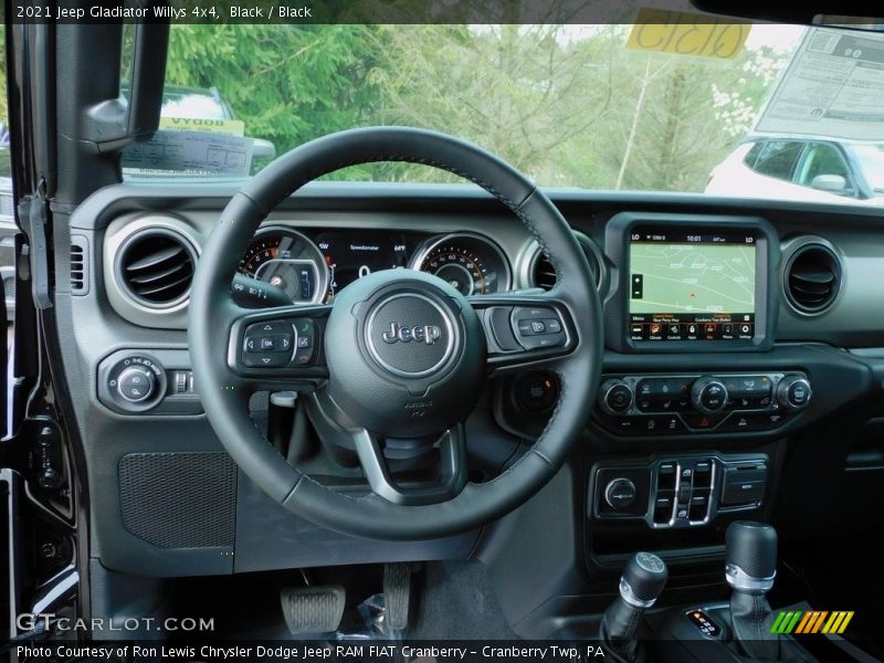 Black / Black 2021 Jeep Gladiator Willys 4x4