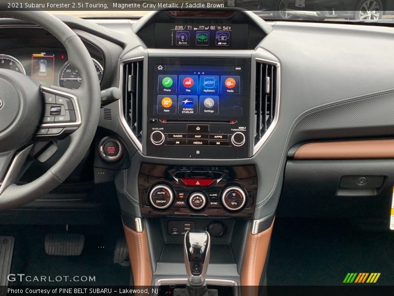 Magnetite Gray Metallic / Saddle Brown 2021 Subaru Forester 2.5i Touring