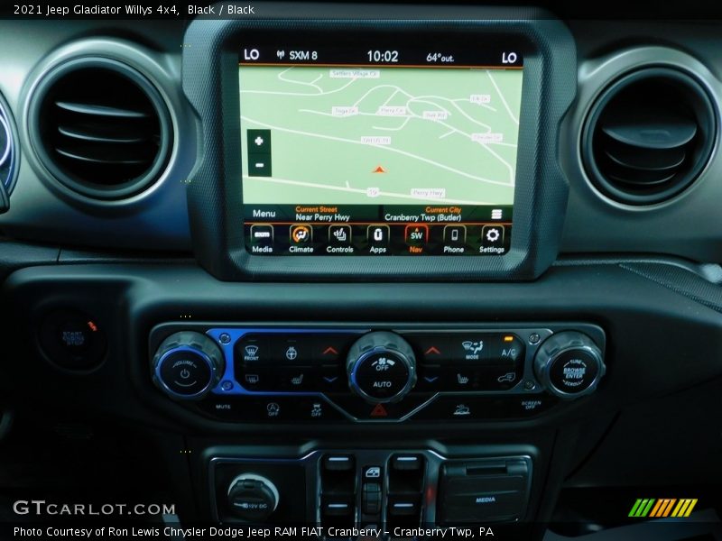 Black / Black 2021 Jeep Gladiator Willys 4x4