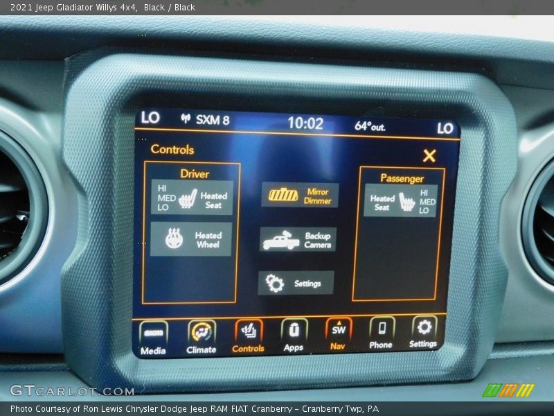 Black / Black 2021 Jeep Gladiator Willys 4x4