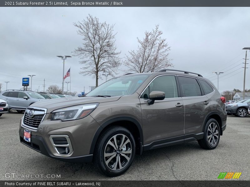 Sepia Bronze Metallic / Black 2021 Subaru Forester 2.5i Limited