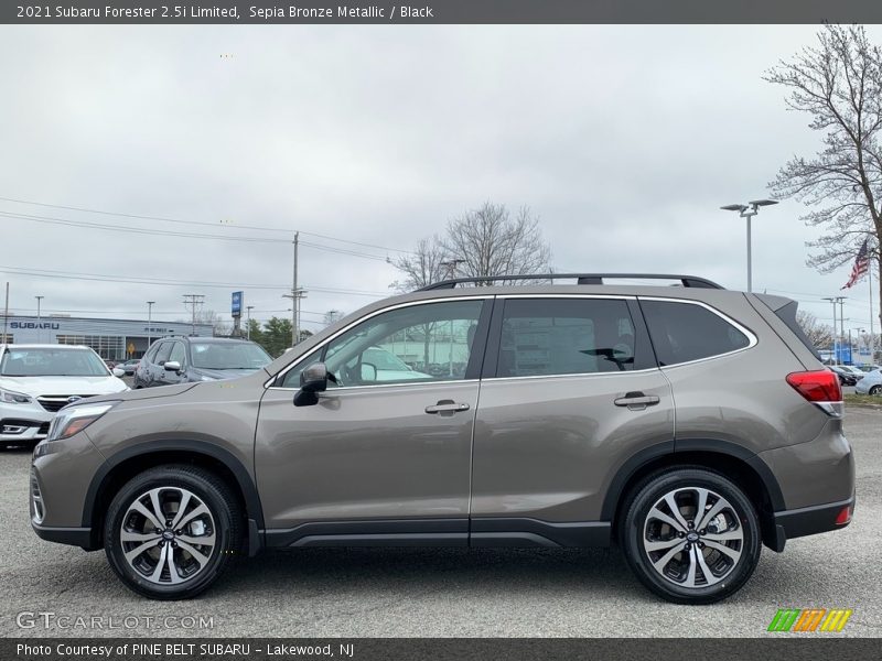 Sepia Bronze Metallic / Black 2021 Subaru Forester 2.5i Limited