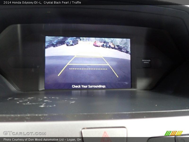 Crystal Black Pearl / Truffle 2014 Honda Odyssey EX-L