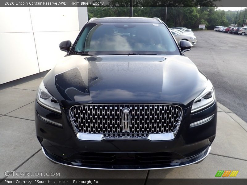 Flight Blue / Ebony 2020 Lincoln Corsair Reserve AWD
