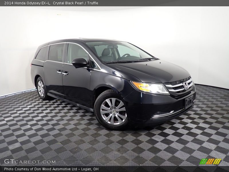 Crystal Black Pearl / Truffle 2014 Honda Odyssey EX-L