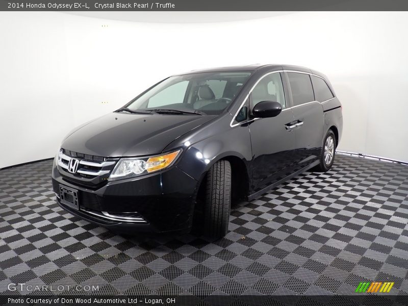 Crystal Black Pearl / Truffle 2014 Honda Odyssey EX-L