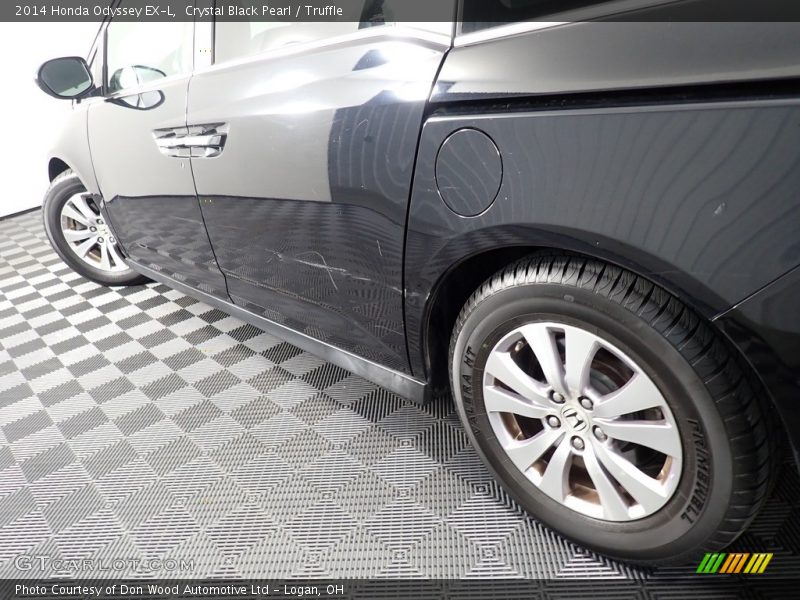 Crystal Black Pearl / Truffle 2014 Honda Odyssey EX-L