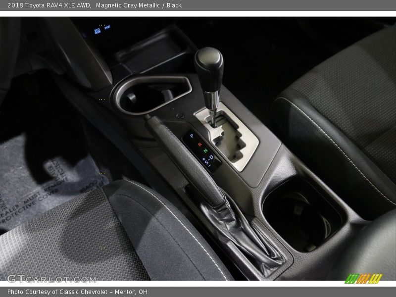 Magnetic Gray Metallic / Black 2018 Toyota RAV4 XLE AWD