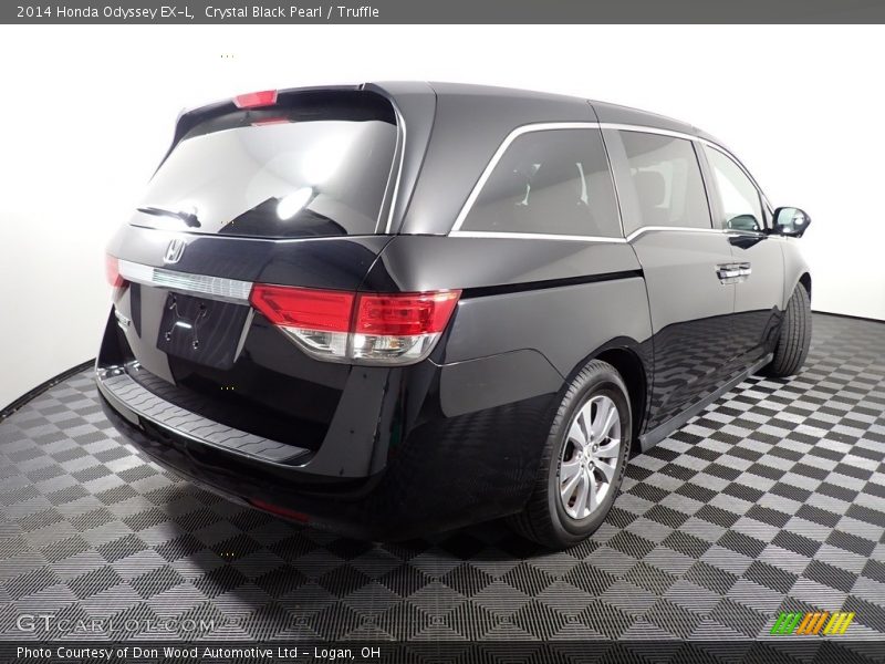 Crystal Black Pearl / Truffle 2014 Honda Odyssey EX-L