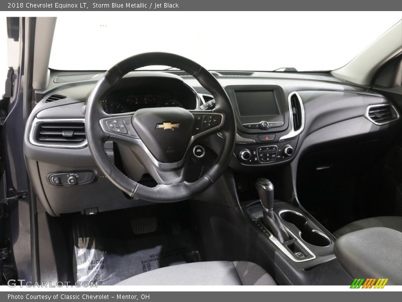 Storm Blue Metallic / Jet Black 2018 Chevrolet Equinox LT