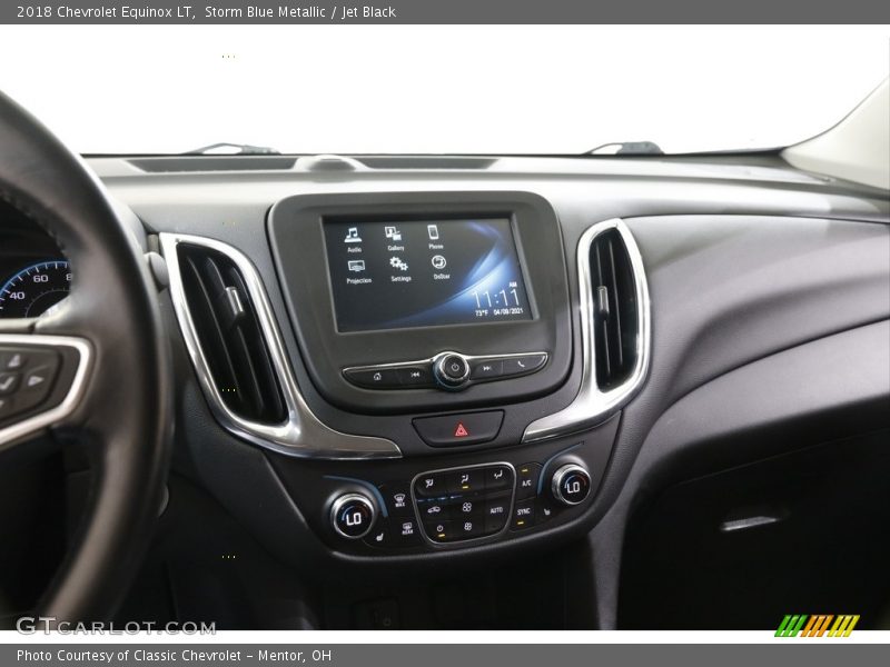 Storm Blue Metallic / Jet Black 2018 Chevrolet Equinox LT