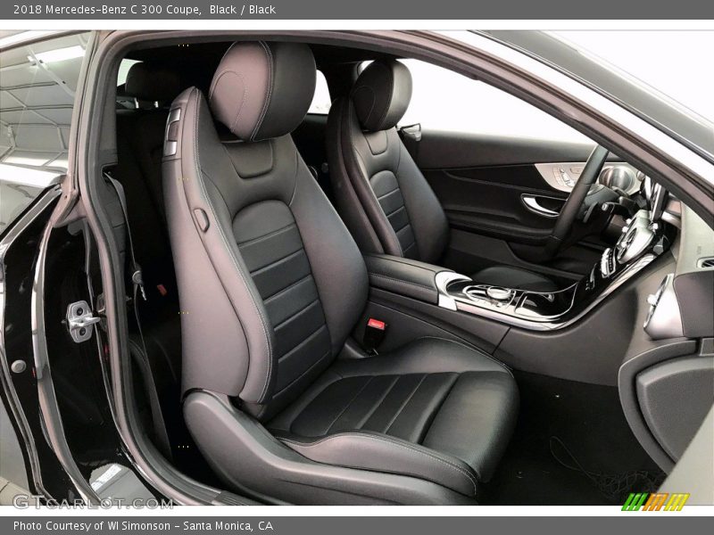 Black / Black 2018 Mercedes-Benz C 300 Coupe