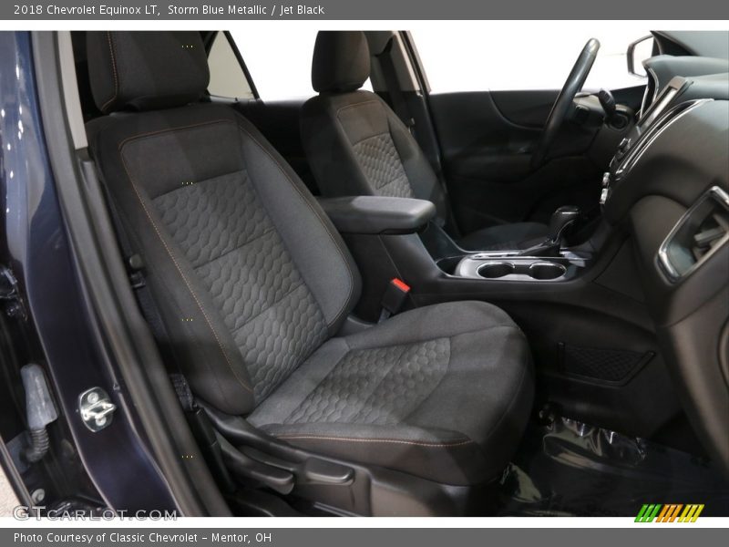 Storm Blue Metallic / Jet Black 2018 Chevrolet Equinox LT
