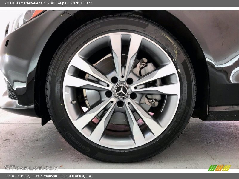 Black / Black 2018 Mercedes-Benz C 300 Coupe