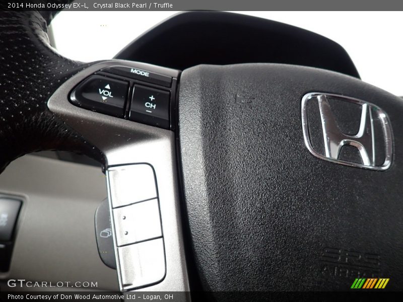 Crystal Black Pearl / Truffle 2014 Honda Odyssey EX-L