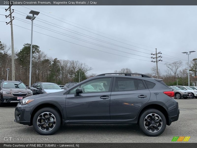 Magnetite Gray Metallic / Gray 2021 Subaru Crosstrek Premium