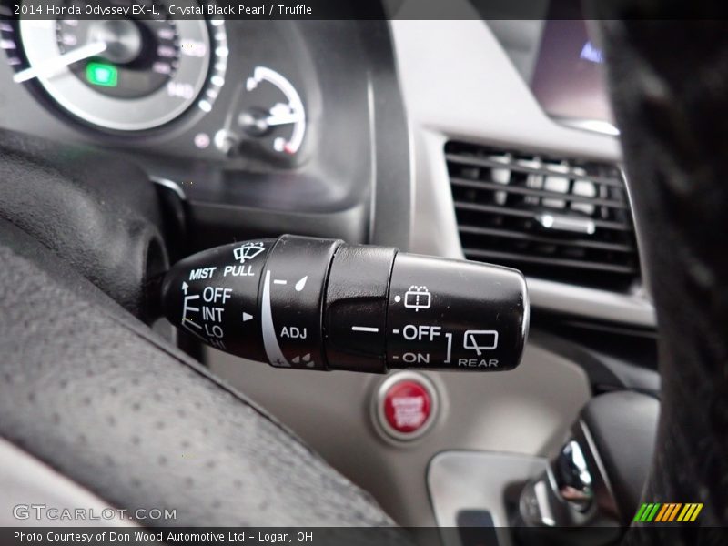 Crystal Black Pearl / Truffle 2014 Honda Odyssey EX-L