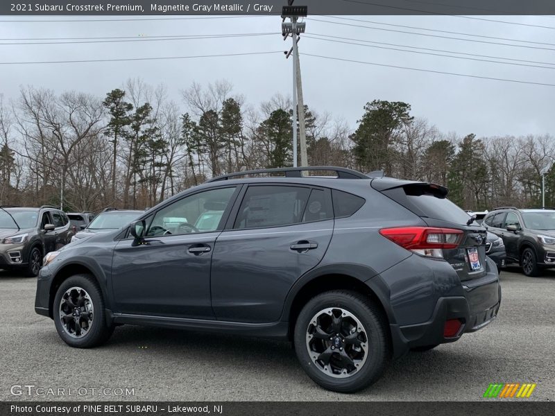 Magnetite Gray Metallic / Gray 2021 Subaru Crosstrek Premium