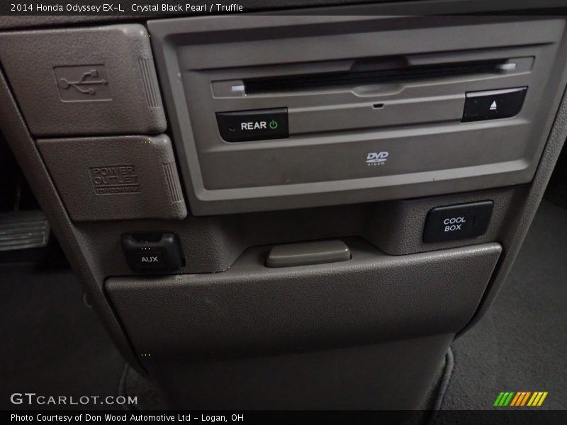 Crystal Black Pearl / Truffle 2014 Honda Odyssey EX-L