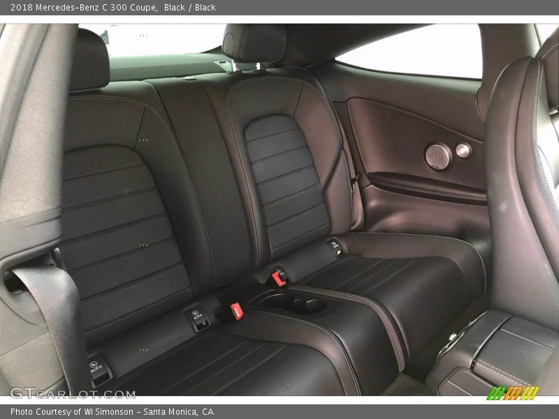 Black / Black 2018 Mercedes-Benz C 300 Coupe