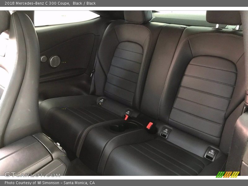 Black / Black 2018 Mercedes-Benz C 300 Coupe