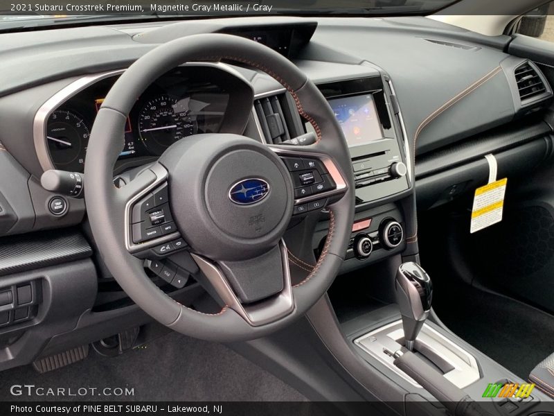 Magnetite Gray Metallic / Gray 2021 Subaru Crosstrek Premium