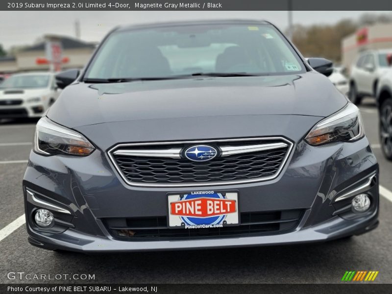 Magnetite Gray Metallic / Black 2019 Subaru Impreza 2.0i Limited 4-Door
