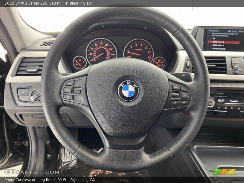 Jet Black / Black 2018 BMW 3 Series 320i Sedan