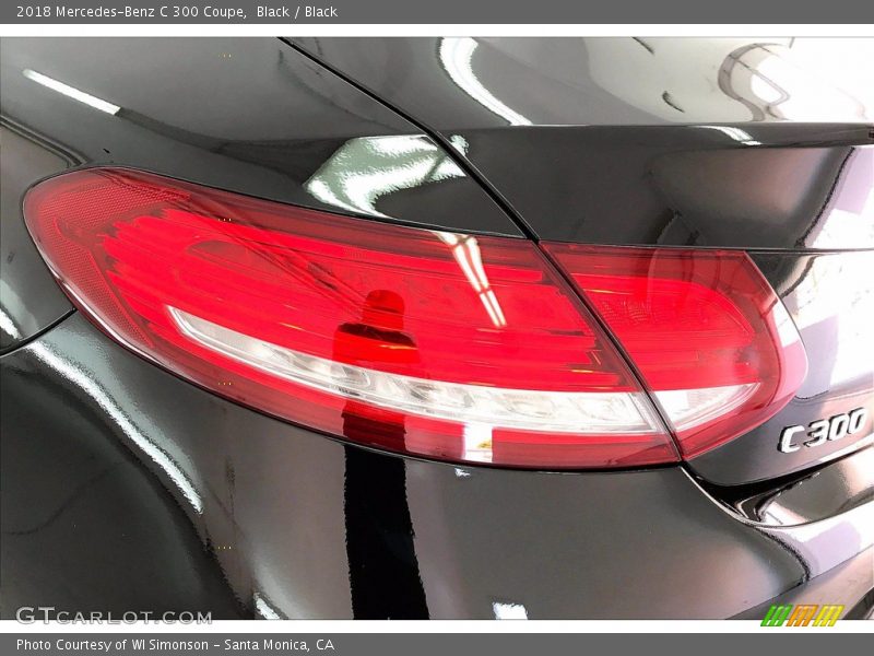 Black / Black 2018 Mercedes-Benz C 300 Coupe