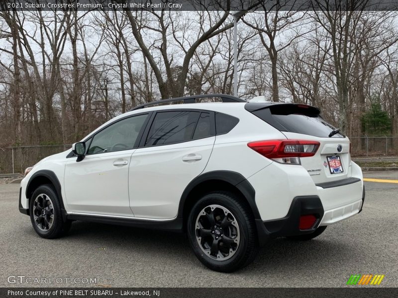 Crystal White Pearl / Gray 2021 Subaru Crosstrek Premium