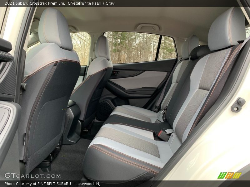 Crystal White Pearl / Gray 2021 Subaru Crosstrek Premium