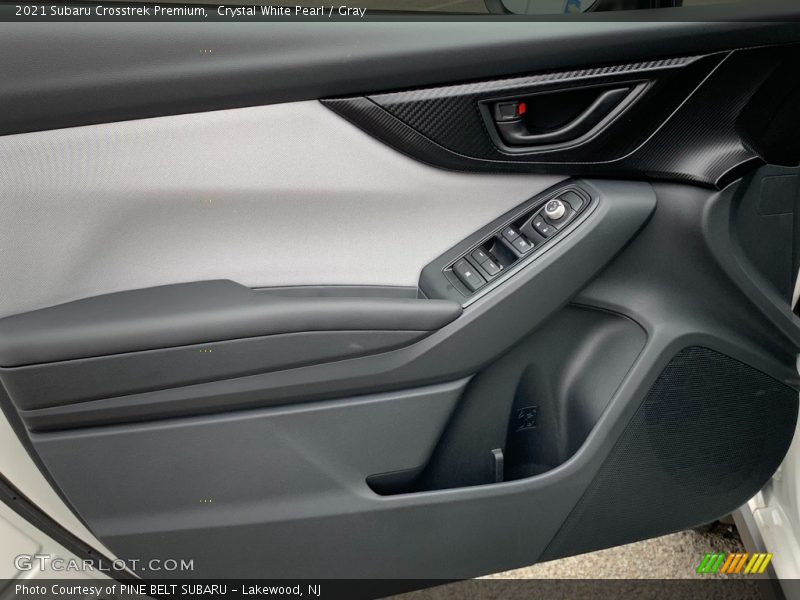 Crystal White Pearl / Gray 2021 Subaru Crosstrek Premium