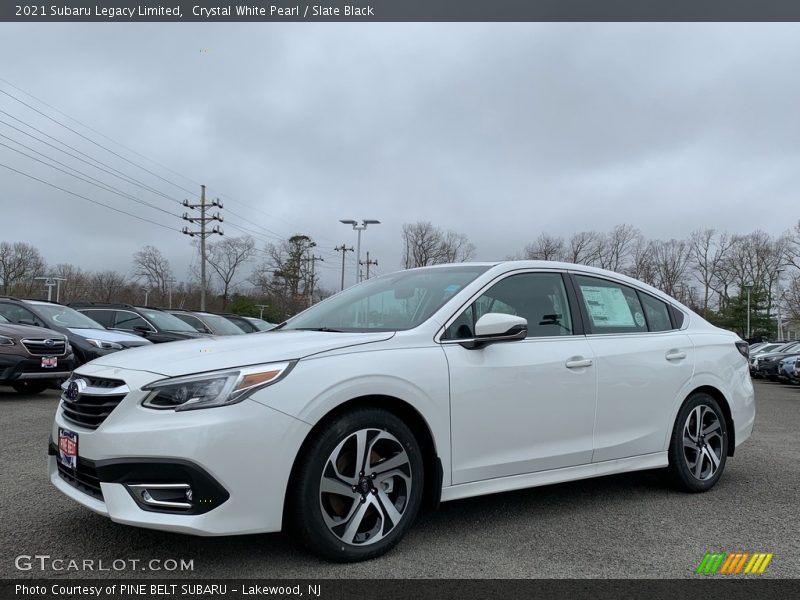 Crystal White Pearl / Slate Black 2021 Subaru Legacy Limited