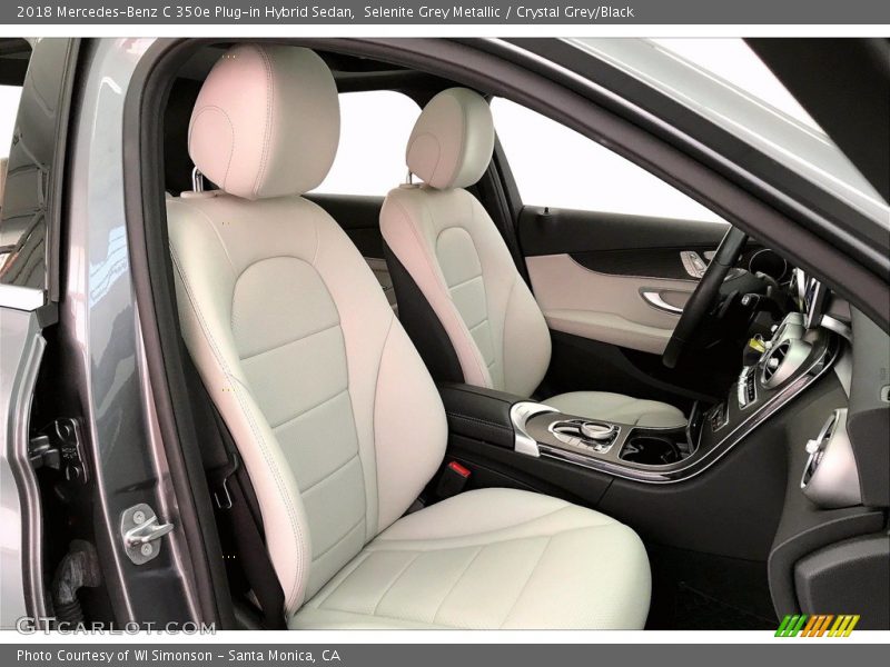Selenite Grey Metallic / Crystal Grey/Black 2018 Mercedes-Benz C 350e Plug-in Hybrid Sedan