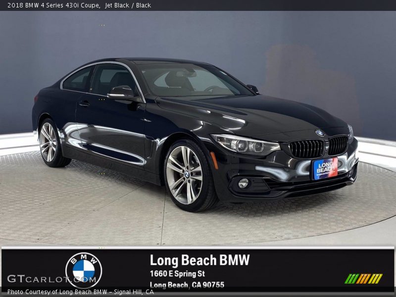 Jet Black / Black 2018 BMW 4 Series 430i Coupe